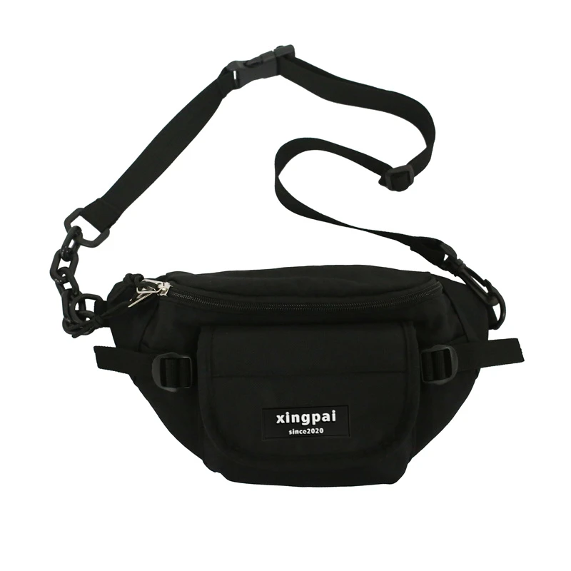 Unisex Shoulder Belt Waist Pack Streetwear Casual Canvas Chest Bag Travel Phone Pouch Men Crossbody Bags Fashion Fanny Pack
Unisex Shoulder Belt Waist Pack Streetwear Casual Canvas Chest Bag Travel Phone Pouch Men Crossbody Bags Fashion Fanny Pack