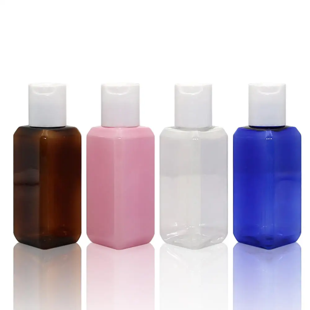 5 pcs 50ml Travel empty plastic square shape bottle, screw Top Cap For Cosmetic Bottle spray Simple Lotion shampoo Containers
5 pcs 50ml Travel empty plastic square shape bottle, screw Top Cap For Cosmetic Bottle spray Simple Lotion shampoo Containers