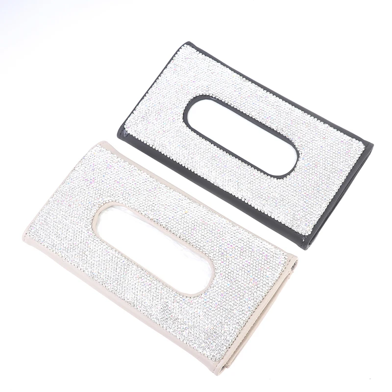 Bling Car Visor Tissue Holder Hanging Rhinestone Paper Towel Cover Case 
Bling Car Visor Tissue Holder Hanging Rhinestone Paper Towel Cover Case