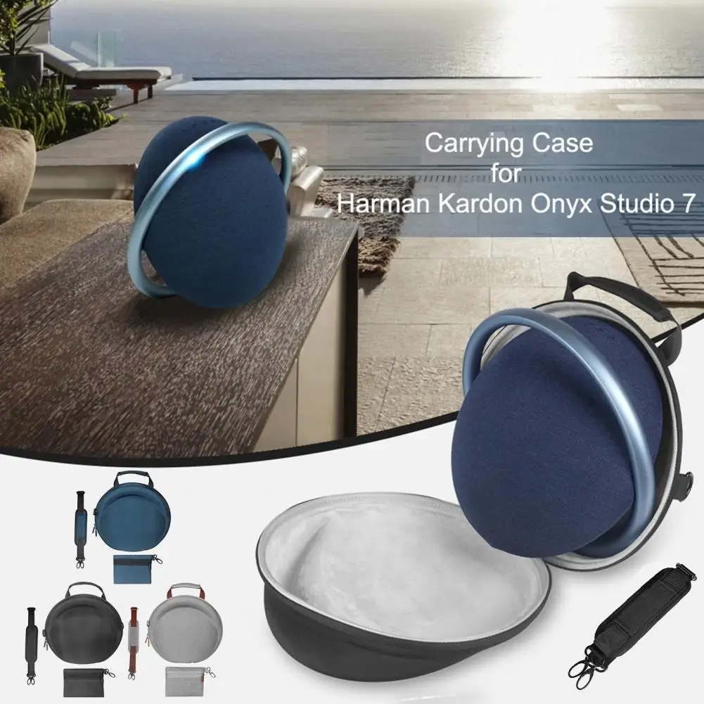 Storage Bag Portable Shockproof EVA Bluetooth-compatible Wireless Speaker Travel Carrying Case for Kardon Onyx Studio 7
Storage Bag Portable Shockproof EVA Bluetooth-compatible Wireless Speaker Travel Carrying Case for Kardon Onyx Studio 7