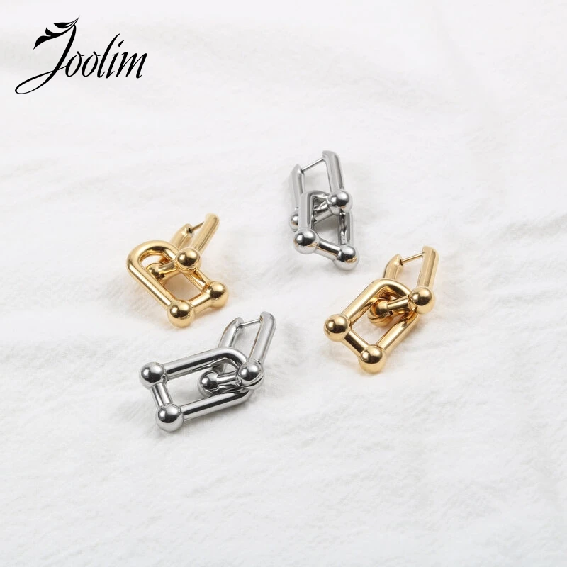 Joolim High End PVD Plated Symple Letter U Earring Drop Shipping Supplier Stainless Steel Jewelry
Joolim High End PVD Plated Symple Letter U Earring Drop Shipping Supplier Stainless Steel Jewelry