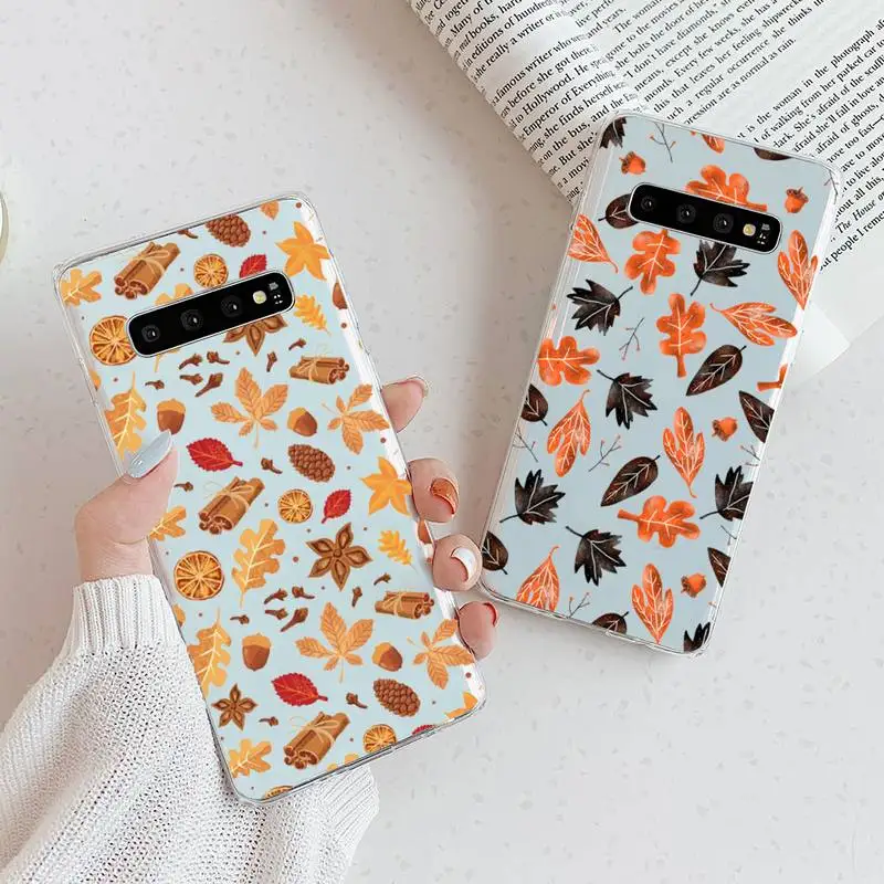 Autumn maple leaf orange leaves Phone Case Transparent For Samsung Galaxy A S Note 9 10 51 50 71 70 80 20 21 30s ultra plus
Autumn maple leaf orange leaves Phone Case Transparent For Samsung Galaxy A S Note 9 10 51 50 71 70 80 20 21 30s ultra plus