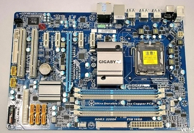 GA-EP45T-UD3LR original motherboard DDR3 LGA 775 EP45T-UD3LR 16GB USB2.0 USED Desktop Motherboard
GA-EP45T-UD3LR original motherboard DDR3 LGA 775 EP45T-UD3LR 16GB USB2.0 USED Desktop Motherboard