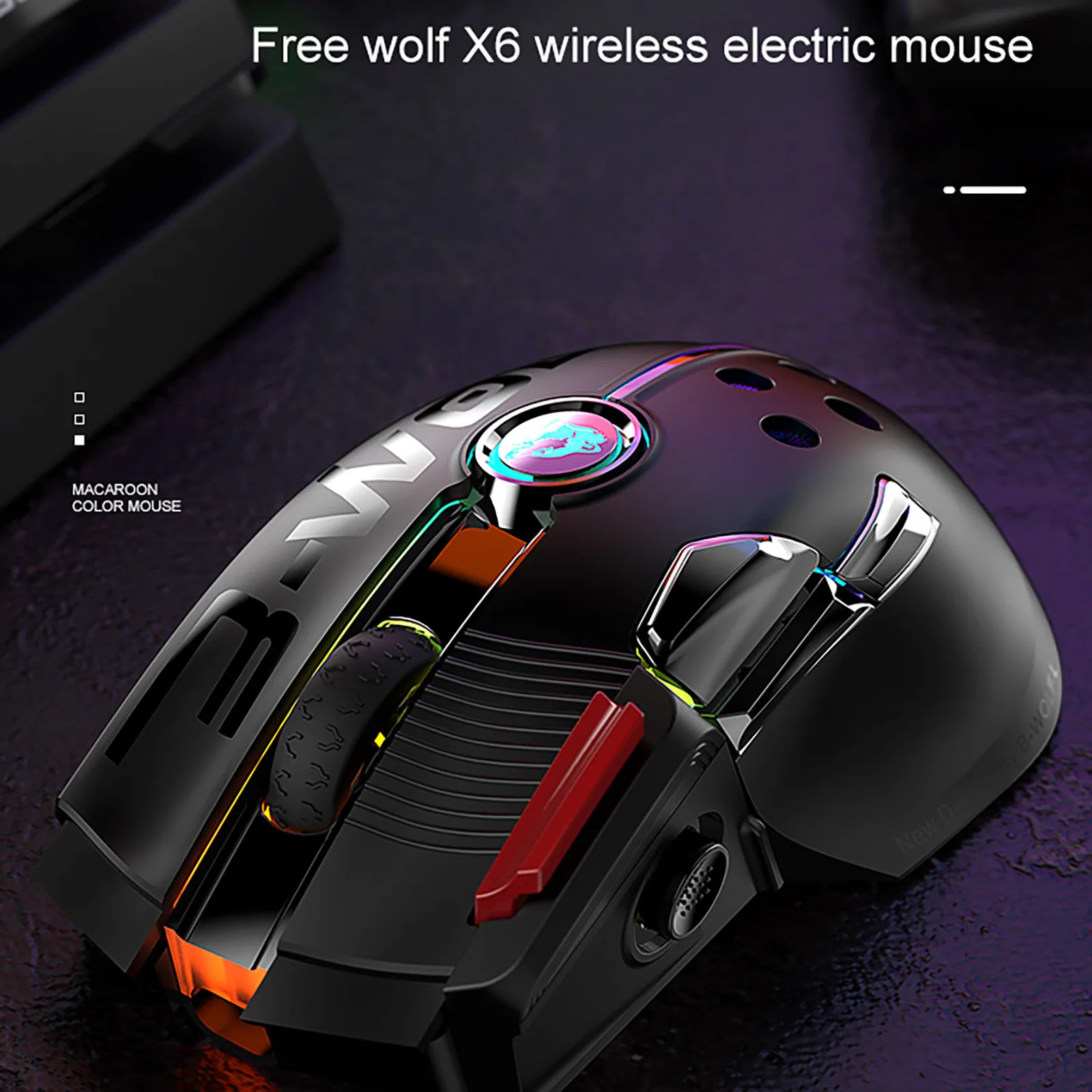 2020 X6 Wireless Rechargeable Mouse Wired Dual-Mode Gaming Mechanical Mouse Gaming Mouse Gamer WireLESS Opto-electronic Mouse
2020 X6 Wireless Rechargeable Mouse Wired Dual-Mode Gaming Mechanical Mouse Gaming Mouse Gamer WireLESS Opto-electronic Mouse