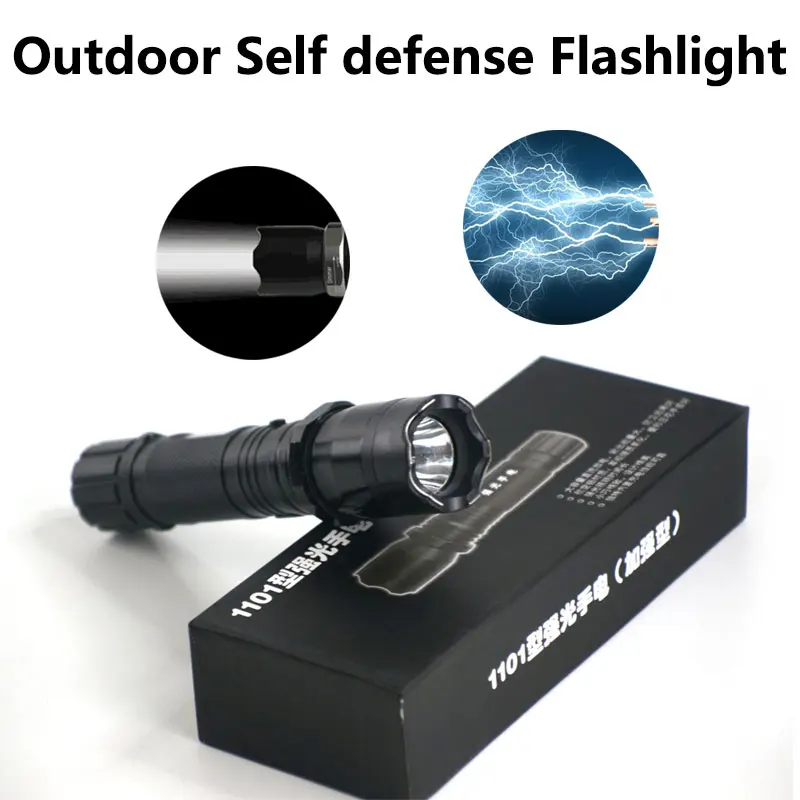 Portable Strong LED Flashlight Security Guard Self-defense Mace Outdoor Emergency Safety Tools Electric Power Shock Stick EDC
Portable Strong LED Flashlight Security Guard Self-defense Mace Outdoor Emergency Safety Tools Electric Power Shock Stick EDC