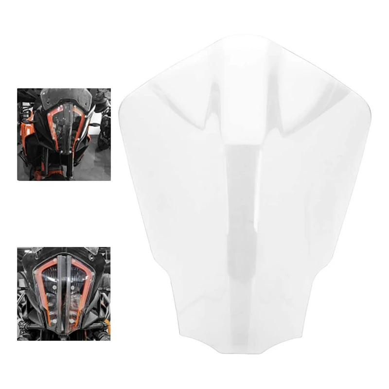 Motorcycle Headlight Protective Cover Plastic Front Lamp Lens Guard for KTM 1290 Super Adventure R/S/T 2017-2020
Motorcycle Headlight Protective Cover Plastic Front Lamp Lens Guard for KTM 1290 Super Adventure R/S/T 2017-2020