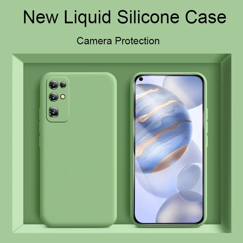 For Huawei Honor 30 Case Camera Protection Soft Liquid Silicone Cover Shockproof Skin for Honor 30 Pro+ Phone Case
For Huawei Honor 30 Case Camera Protection Soft Liquid Silicone Cover Shockproof Skin for Honor 30 Pro+ Phone Case