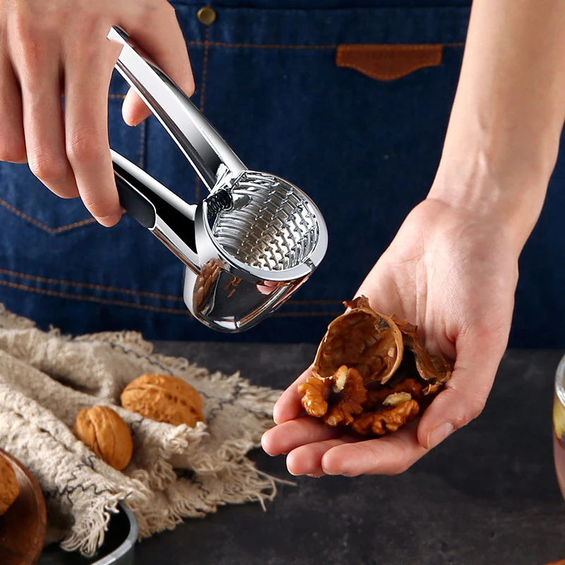 Portable Nut Crackers Zinc Alloy Walnut Clip Funnel Type Walnut Clip Small Walnut Tongs Fruit Tools For Home Restaurant Decor
Portable Nut Crackers Zinc Alloy Walnut Clip Funnel Type Walnut Clip Small Walnut Tongs Fruit Tools For Home Restaurant Decor
