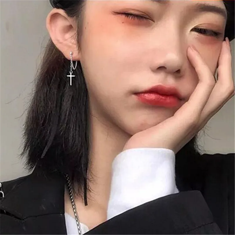 100% 925 Sterling Silver Tassel Cross Stud Earrings For Women Kids 2020 Korean Wedding Jewelry boucle d'oreille Hypoallergenic 
100% 925 Sterling Silver Tassel Cross Stud Earrings For Women Kids 2020 Korean Wedding Jewelry boucle d'oreille Hypoallergenic