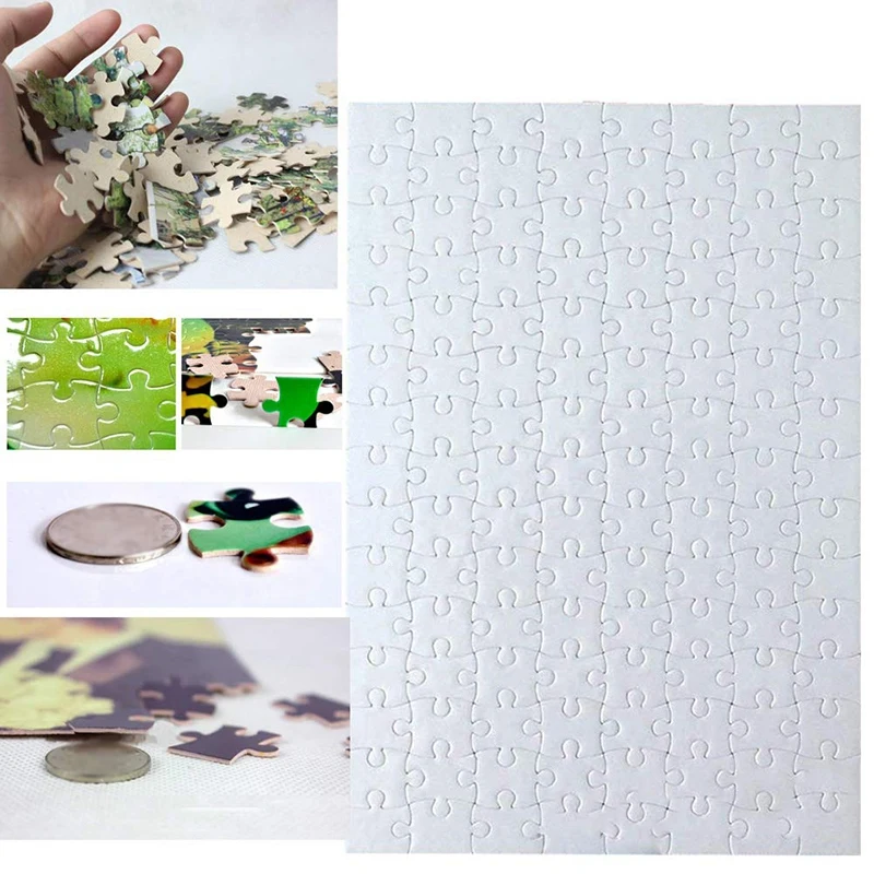 20 Sets Blank Sublimation A4 Jigsaw Puzzle with 120 Pieces DIY Heat Press Transfer Crafts A4 Thermal Transfer Puzzle DIY Thermal
20 Sets Blank Sublimation A4 Jigsaw Puzzle with 120 Pieces DIY Heat Press Transfer Crafts A4 Thermal Transfer Puzzle DIY Thermal