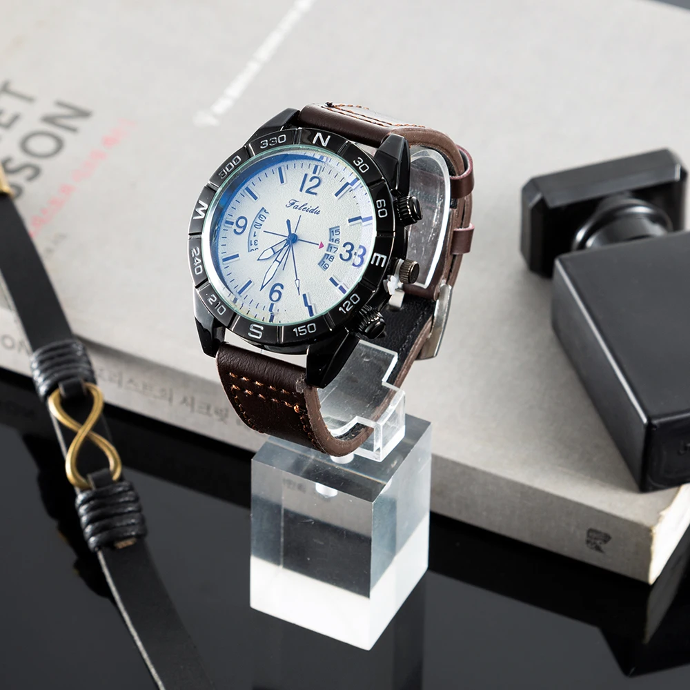 Watches for Men Leather Quartz-watches Hot Selling Sports Man Blue Big Watch Dial Wrist Watches
Watches for Men Leather Quartz-watches Hot Selling Sports Man Blue Big Watch Dial Wrist Watches