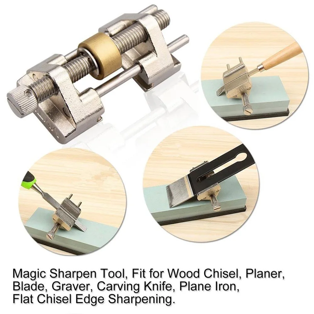 Stainless Steel Chisel Sharpener Precision Brass Chisel Sharpener Wood Chisel Planer Blade Flat Chisel Edge Sharpening Tools
Stainless Steel Chisel Sharpener Precision Brass Chisel Sharpener Wood Chisel Planer Blade Flat Chisel Edge Sharpening Tools