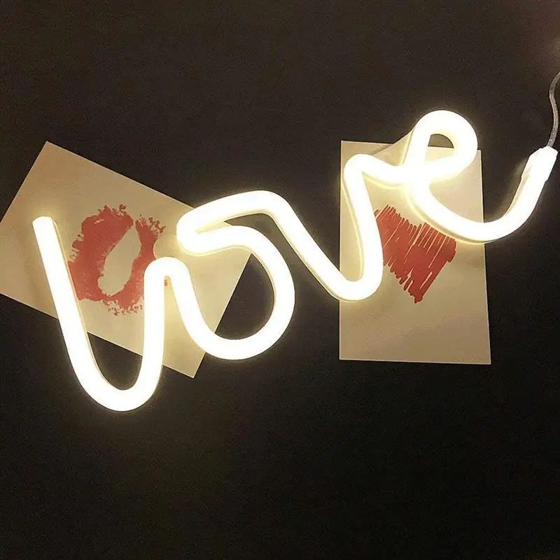 Creative LED Neon Light Sign LOVE HEART Wedding Party Decoration Neon Lamp Valentines Day Bedroom Home Decor Night Lamp Gift
Creative LED Neon Light Sign LOVE HEART Wedding Party Decoration Neon Lamp Valentines Day Bedroom Home Decor Night Lamp Gift