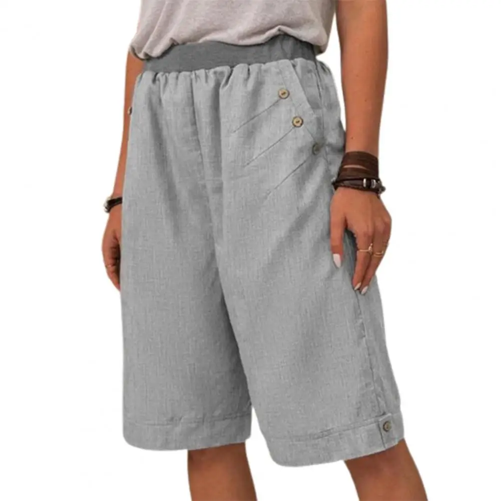 Casual Women Shorts Mid Rise Solid Color Mid Rise Casual Loose Short Pants Summer Outdoor Shorts Women Clothing брюки женские
Casual Women Shorts Mid Rise Solid Color Mid Rise Casual Loose Short Pants Summer Outdoor Shorts Women Clothing брюки женские