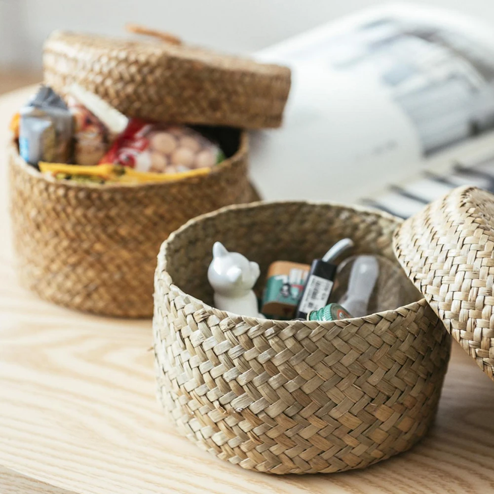 Handmade Bamboo Storage Baskets Laundry Straw Wicker Patchwork Rattan Seagrass Belly Garden Flower Pot Planter Basket Decoration
Handmade Bamboo Storage Baskets Laundry Straw Wicker Patchwork Rattan Seagrass Belly Garden Flower Pot Planter Basket Decoration