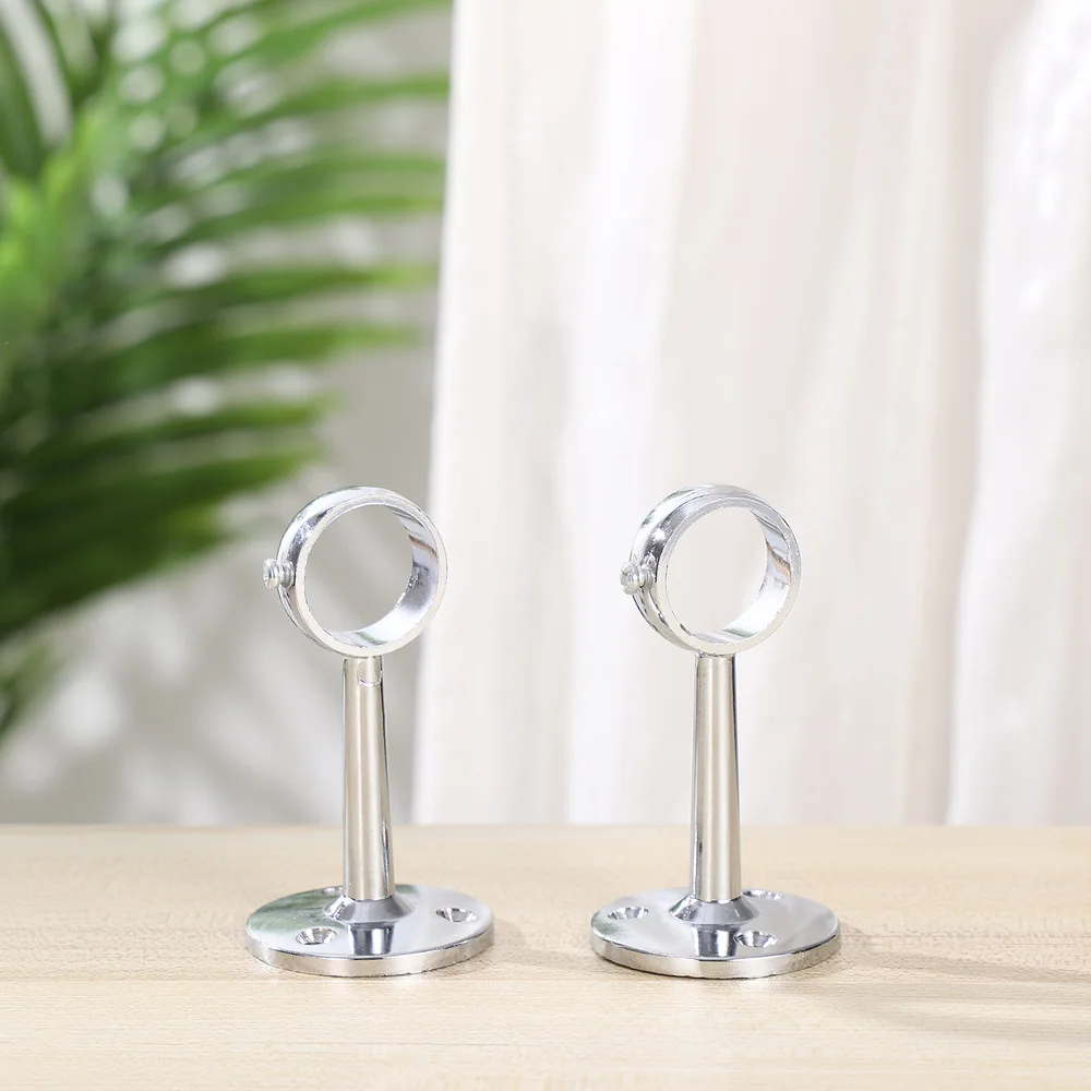 WINOMO 2PCS Hanging Rod Wardrobe Rail Holder Wardrobe Tube Support Bracket Clothes Hanging Rod Holder - 25MM
WINOMO 2PCS Hanging Rod Wardrobe Rail Holder Wardrobe Tube Support Bracket Clothes Hanging Rod Holder - 25MM