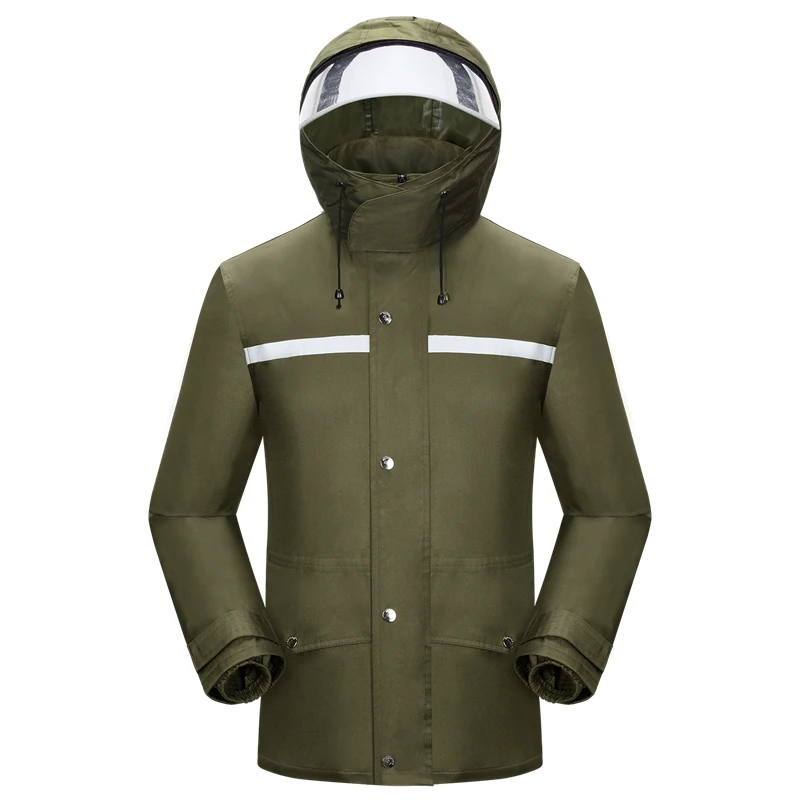 High Quality Waterproof Rain Jakcet Multifunctional Rainproof Motorcycle Rain Jacket Rain Jacket with Reflective Strap
High Quality Waterproof Rain Jakcet Multifunctional Rainproof Motorcycle Rain Jacket Rain Jacket with Reflective Strap
