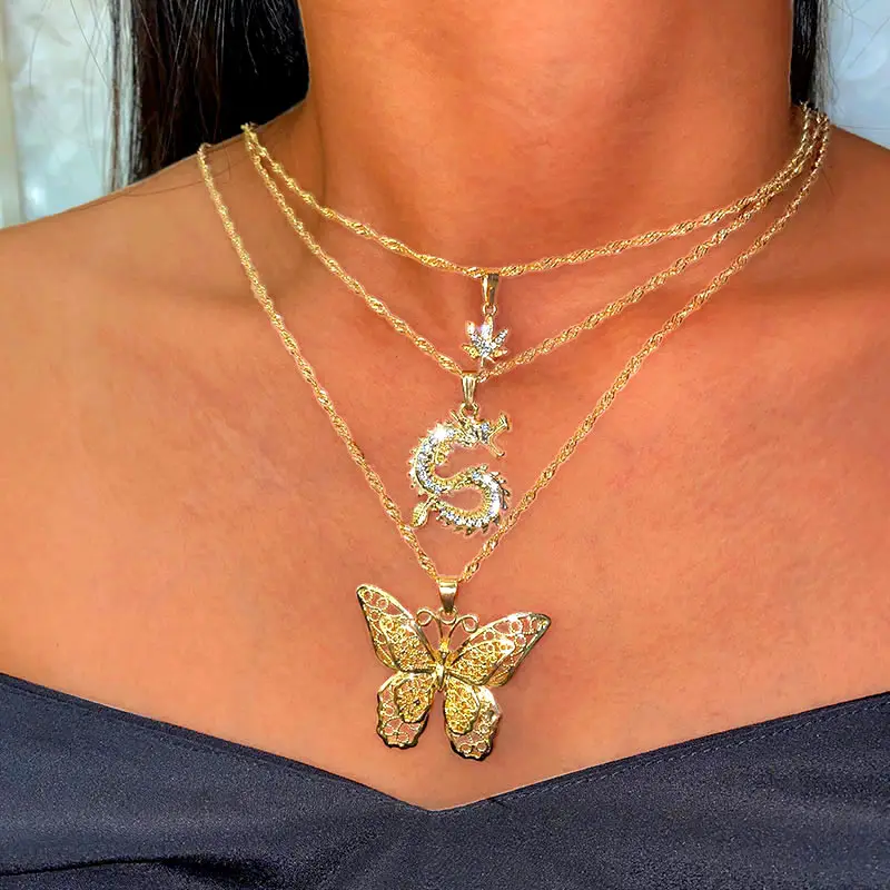 Bohemian Multilayer Necklaces For Women Men Gold Butterfly Portrait Coin Cross Crystal Chokers Necklace Trendy New Jewelry Gifts
Bohemian Multilayer Necklaces For Women Men Gold Butterfly Portrait Coin Cross Crystal Chokers Necklace Trendy New Jewelry Gifts