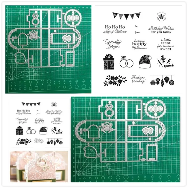 HAPPY Christmas Metal Cutting Dies and Stamps for Scrapbooking Craft Stencil Album Paper Make Template Design New Arrival 2021
HAPPY Christmas Metal Cutting Dies and Stamps for Scrapbooking Craft Stencil Album Paper Make Template Design New Arrival 2021