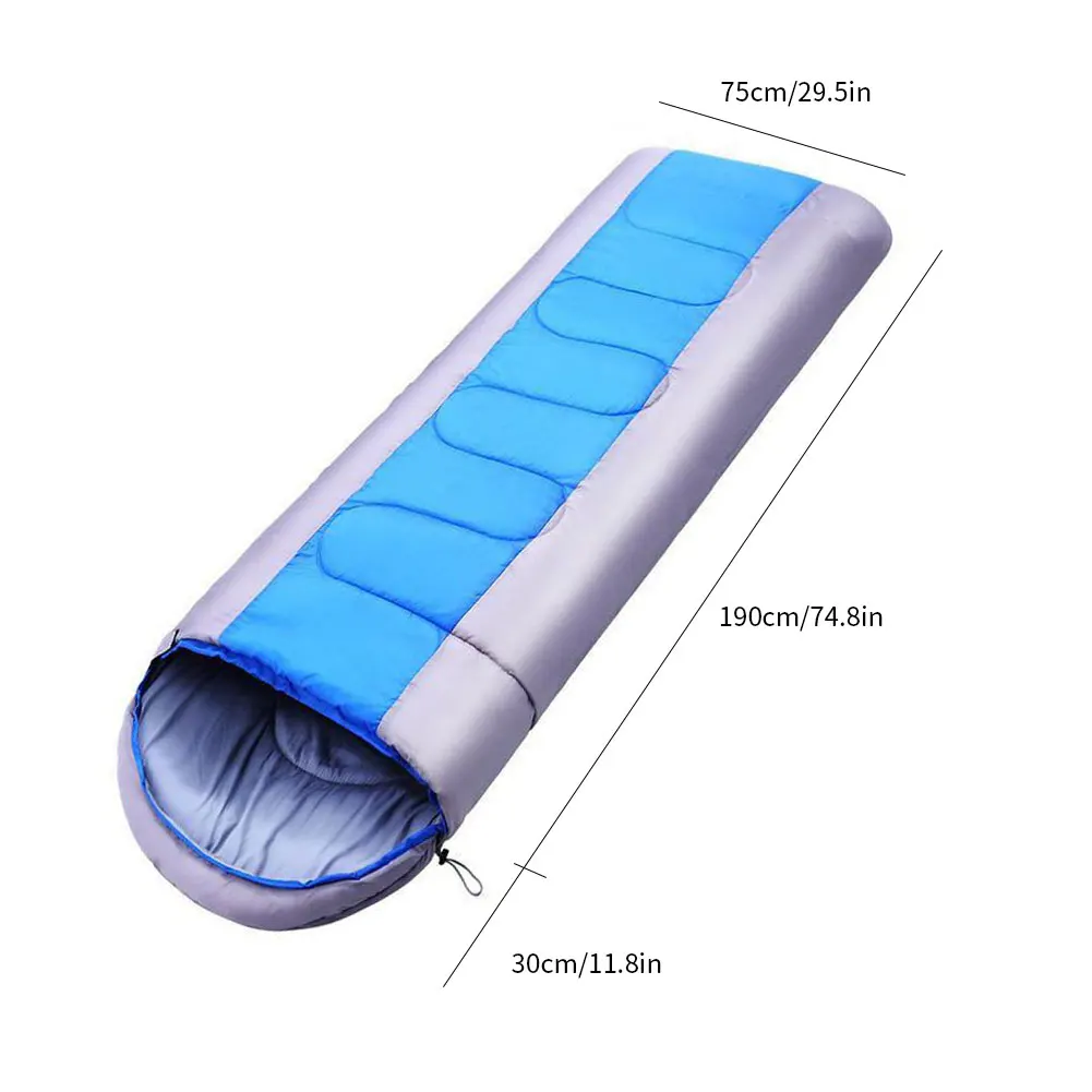 Camping Sleeping Bag, Lightweight 4 Season Warm & Cold Envelope Backpacking Sleeping Bag For Outdoor Traveling Hiking Blue
Camping Sleeping Bag, Lightweight 4 Season Warm & Cold Envelope Backpacking Sleeping Bag For Outdoor Traveling Hiking Blue