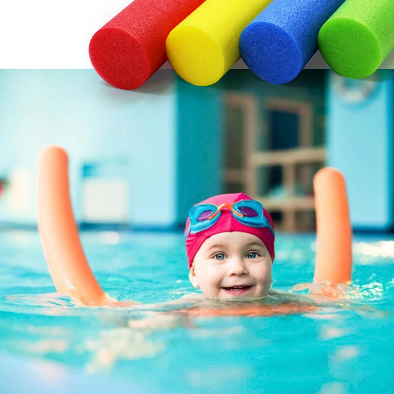 Colorful Swimming Floating Foam Sticks Swim Learning Float Ring Children's Toy Floating Foam Tube Foam Floatings Pool Accessorie
Colorful Swimming Floating Foam Sticks Swim Learning Float Ring Children's Toy Floating Foam Tube Foam Floatings Pool Accessorie
