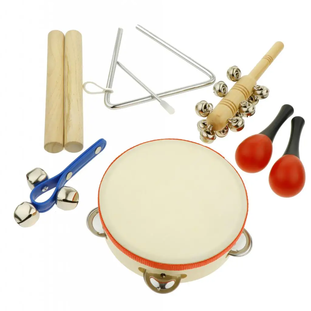 9pcs Musical Instruments Toy Set for Toddler, Preschool and Children, 6 Kinds
9pcs Musical Instruments Toy Set for Toddler, Preschool and Children, 6 Kinds