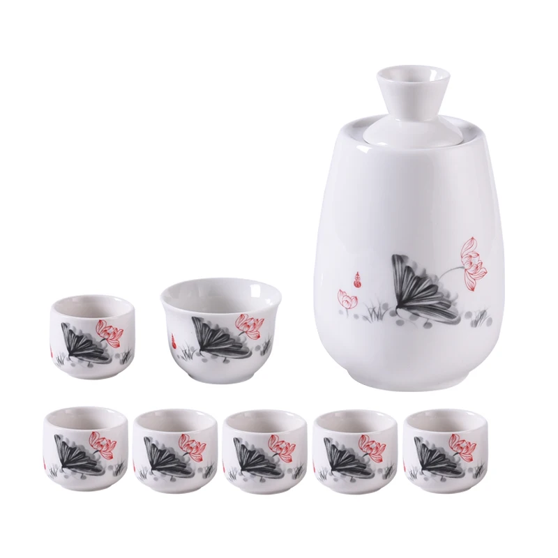 Fashion Gift Sake Cups Set Modern Desktop Practical Wine Equipment Ornaments Design Bidones De Agua Kitchen Bar Supplies EC50JJ
Fashion Gift Sake Cups Set Modern Desktop Practical Wine Equipment Ornaments Design Bidones De Agua Kitchen Bar Supplies EC50JJ