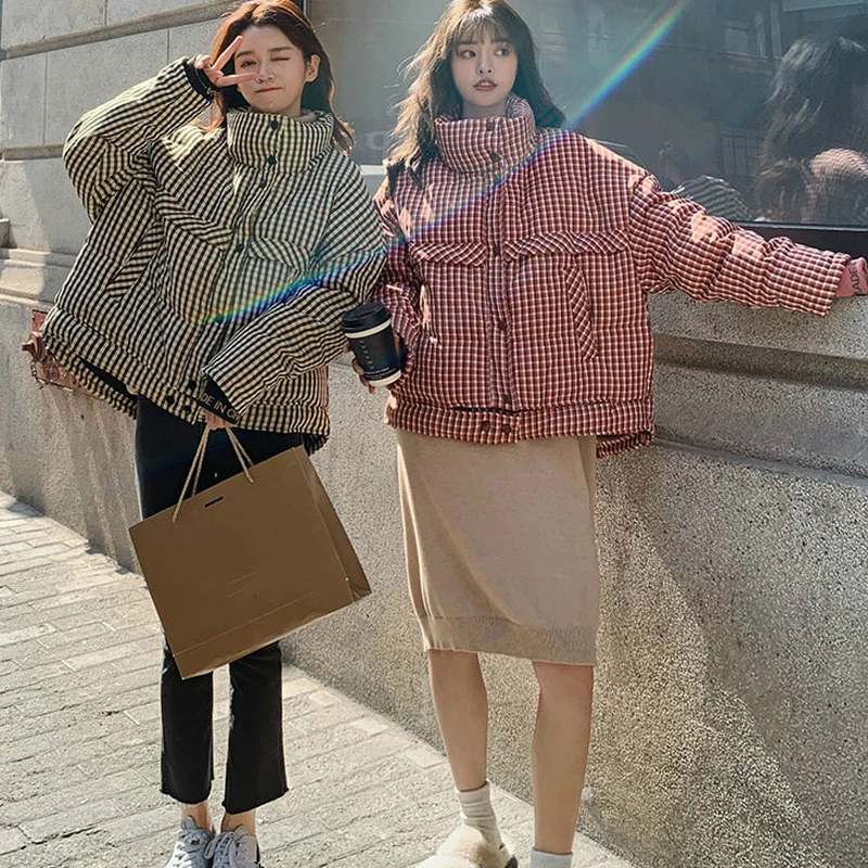 Max LuLu New Korean Designer Womens Loose Parkas Ladies Padded Plaid Winter Down Jackets Vintage Warm Printed Oversized Coats
Max LuLu New Korean Designer Womens Loose Parkas Ladies Padded Plaid Winter Down Jackets Vintage Warm Printed Oversized Coats