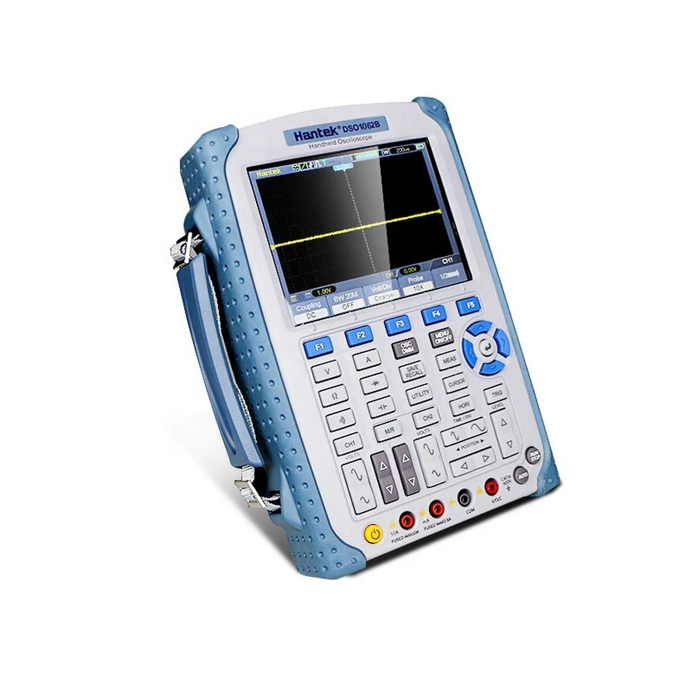 DSO1062B Digital Storage Oscilloscope Portable 60MHz 1M Memory Depth Oscilloscope XY Mode Waveform Recorder
DSO1062B Digital Storage Oscilloscope Portable 60MHz 1M Memory Depth Oscilloscope XY Mode Waveform Recorder
