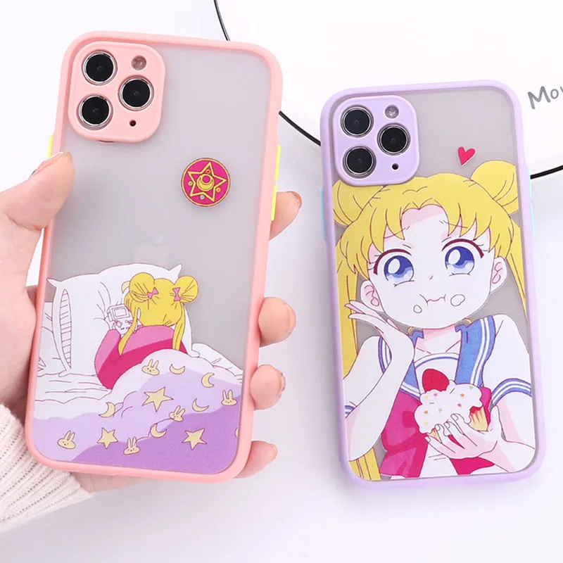 BANDAI Anime Sailor Moon Phone Case for iPhone 11 12 PRO Max X XR XS TPU Cute Cartoon Phone Protection Cover for Girls Wholesale
BANDAI Anime Sailor Moon Phone Case for iPhone 11 12 PRO Max X XR XS TPU Cute Cartoon Phone Protection Cover for Girls Wholesale