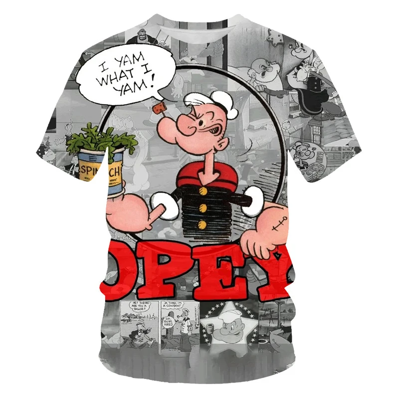 Модная мультяшная футболка с 3D принтом аниме Popeye для мужчин и женщин, Повседневная летняя футболка с круглым вырезом и коротким рукавом для ...
Модная мультяшная футболка с 3D принтом аниме Popeye для мужчин и женщин, Повседневная летняя футболка с круглым вырезом и коротким рукавом для ...