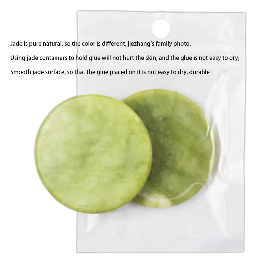 10pcs/lot Round Jade Stone Eyelash Extension Glue Adhesive Pallet Stand Holder False Eyelash Makeup Tool
10pcs/lot Round Jade Stone Eyelash Extension Glue Adhesive Pallet Stand Holder False Eyelash Makeup Tool