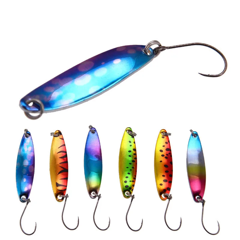1PCS Lure Bait 6 Colors Copper Material Color Willow Leaf Metal Sequin Simulation Bait 4cm3.5g Sea Fishing Freshwater Hard Bait
1PCS Lure Bait 6 Colors Copper Material Color Willow Leaf Metal Sequin Simulation Bait 4cm3.5g Sea Fishing Freshwater Hard Bait