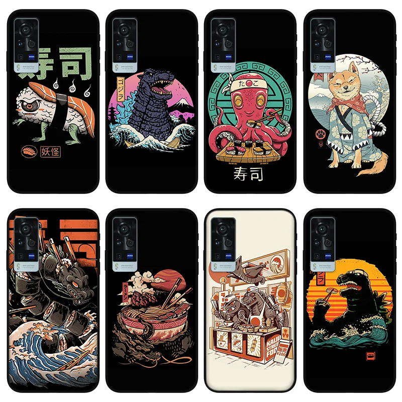 Monster sushi Phone case for vivo x60 pro plus x50 s7 s9 x30 x27 s9e, Protective silicone case for vivo iqoo 7 z3 neo 3 5
Monster sushi Phone case for vivo x60 pro plus x50 s7 s9 x30 x27 s9e, Protective silicone case for vivo iqoo 7 z3 neo 3 5