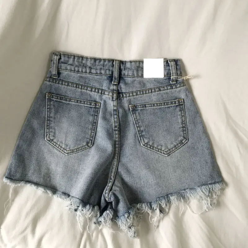 Summer denim shorts women's 2021 high waisted new loose and trendy wear students' hot pants
Summer denim shorts women's 2021 high waisted new loose and trendy wear students' hot pants