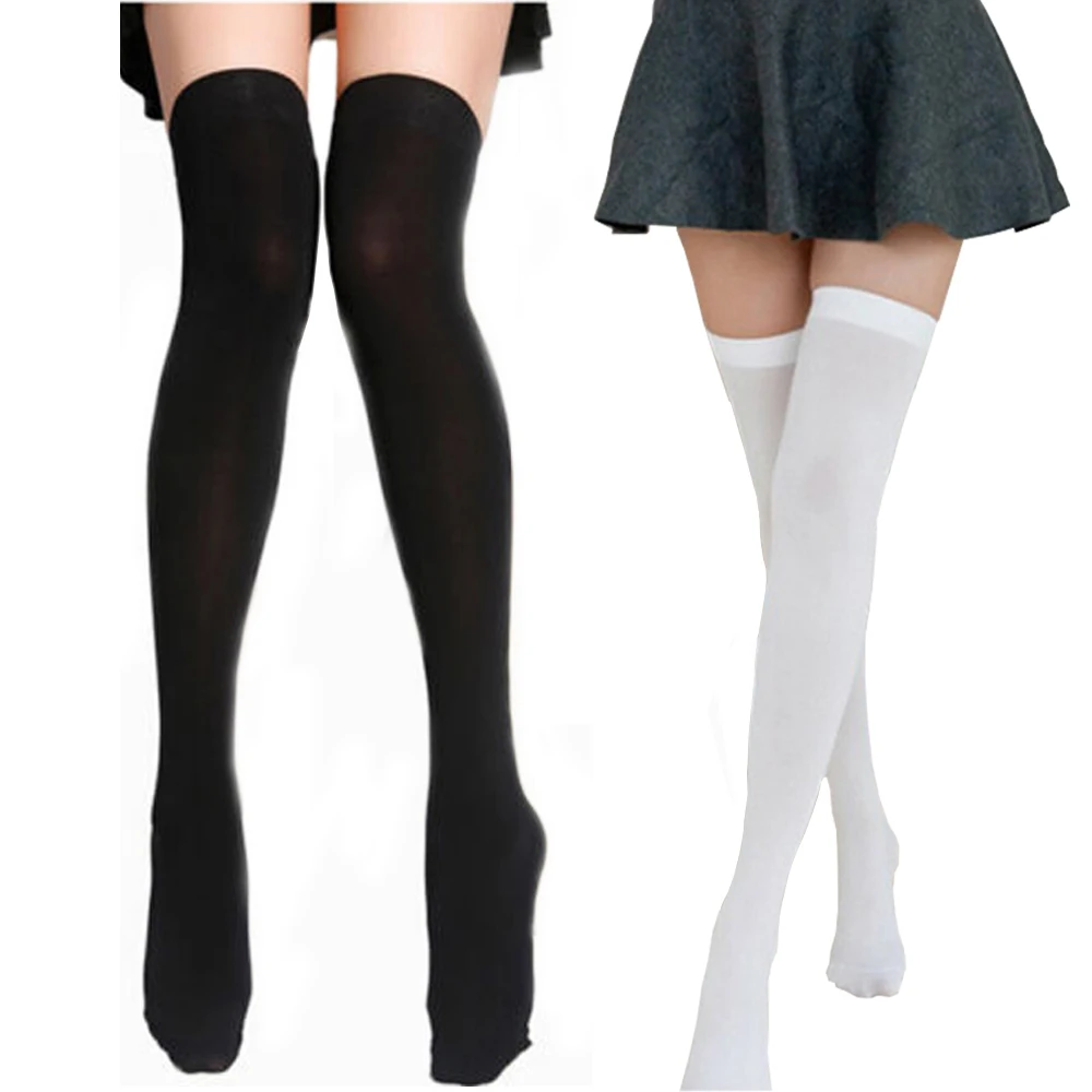 Nylon High Knee Socks Women's Thigh High Stockings Over Knee Stockings for Girls Ladies Long Sexy Stocking
Nylon High Knee Socks Women's Thigh High Stockings Over Knee Stockings for Girls Ladies Long Sexy Stocking