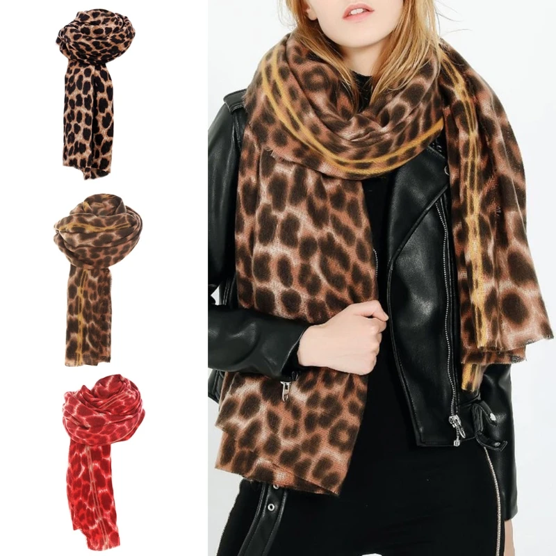 200x90cm Winter Pashmina Oversized Large Scarf Vintage Leopard Animal Print Long Blanket Tassels Shawl Wrap Neck Warmer
200x90cm Winter Pashmina Oversized Large Scarf Vintage Leopard Animal Print Long Blanket Tassels Shawl Wrap Neck Warmer