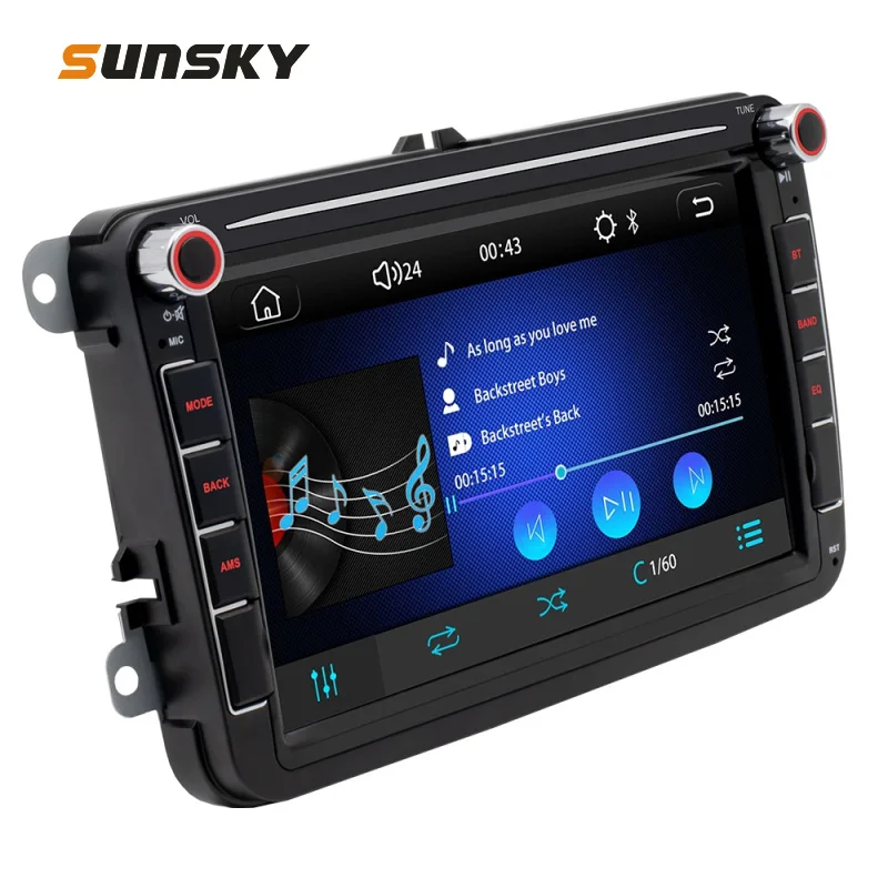 for Volkswagen 8 inch IPS Screen Car MP5 Audio Player, Support Bluetooth Hand-free Calling/FM/SD Card/AUX/Wireless Mirrorlink
for Volkswagen 8 inch IPS Screen Car MP5 Audio Player, Support Bluetooth Hand-free Calling/FM/SD Card/AUX/Wireless Mirrorlink