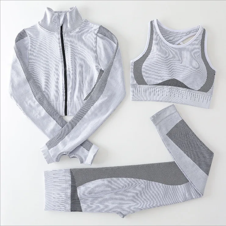 2021 New Sport Suit Women Seamless Fitness Clothing Gym Clothes Sports Set Yoga Suit Long Sleeve Vest Workout Clothes Leggings
2021 New Sport Suit Women Seamless Fitness Clothing Gym Clothes Sports Set Yoga Suit Long Sleeve Vest Workout Clothes Leggings