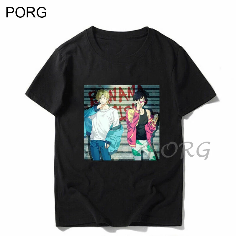 Funny Japanese Anime Banana Fish T-shirt Men Unisex Harajuku Streetwear Tshirt Manga Casual T Shirt Hip Hop Top Tees Female
Funny Japanese Anime Banana Fish T-shirt Men Unisex Harajuku Streetwear Tshirt Manga Casual T Shirt Hip Hop Top Tees Female