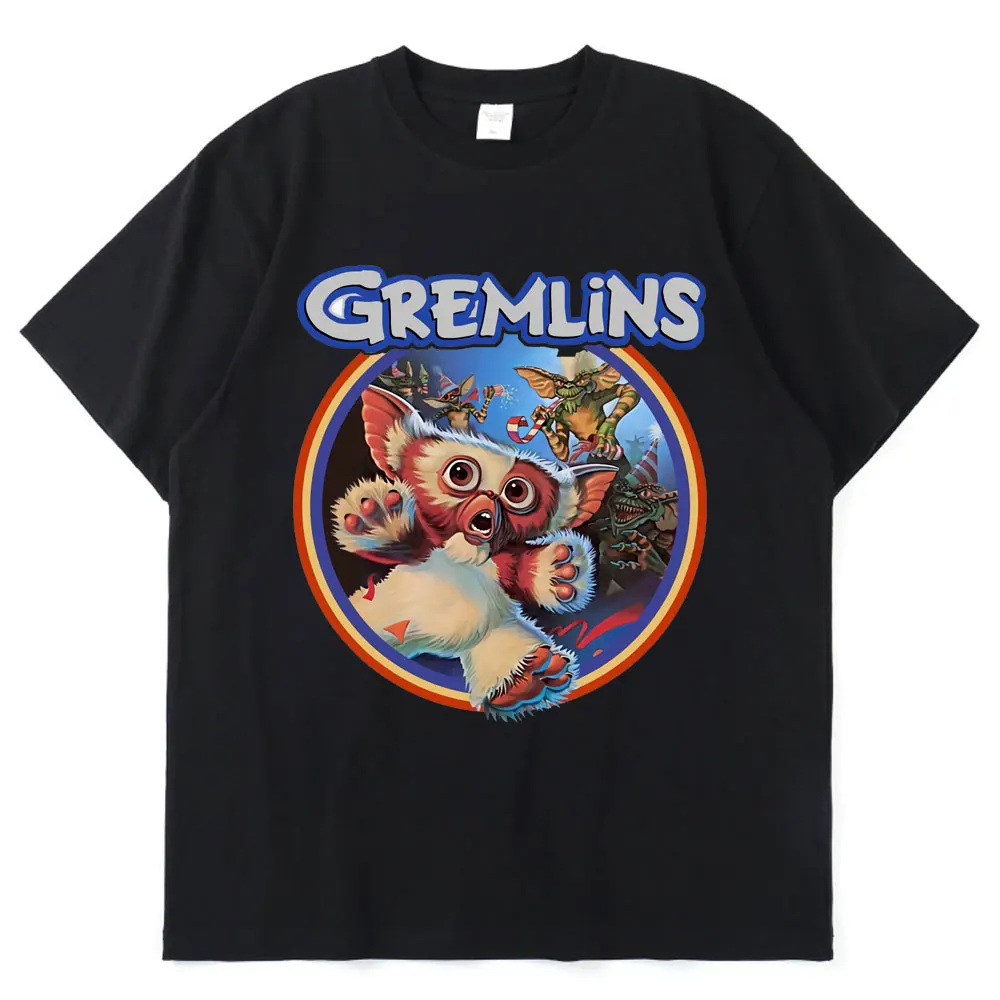 Gremlin 84 T-Shirts Men Gizmo 80s Movie Mogwai Monster Retro Sci Fi Vintage Cotton Tee Shirt Crew Neck Short Sleeve T Shirts Top
Gremlin 84 T-Shirts Men Gizmo 80s Movie Mogwai Monster Retro Sci Fi Vintage Cotton Tee Shirt Crew Neck Short Sleeve T Shirts Top
