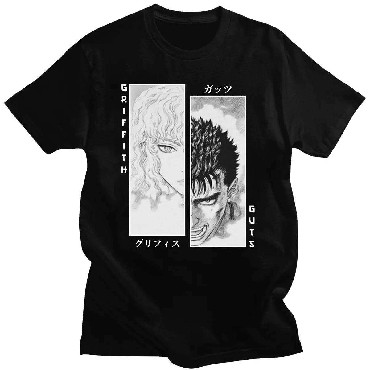 Anime Berserk Guts 2021 New Couples Comic Print Tops Summer Thin Short Sleeves Loose Unisex Casual Cotton T-shirt
Anime Berserk Guts 2021 New Couples Comic Print Tops Summer Thin Short Sleeves Loose Unisex Casual Cotton T-shirt