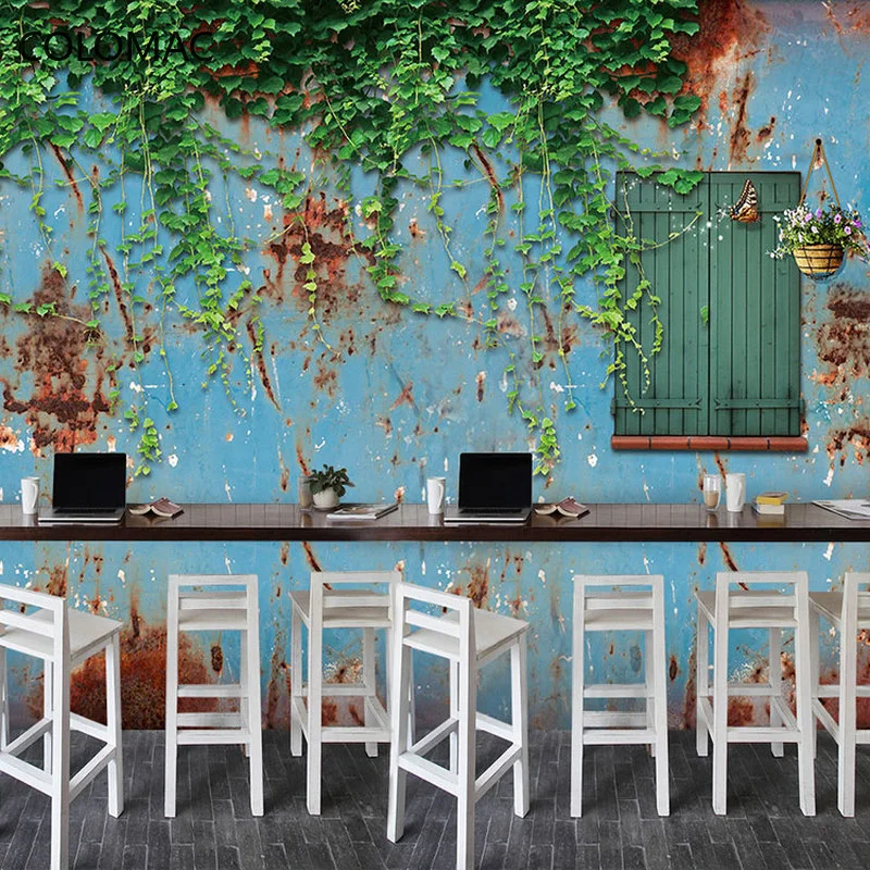 Colomac Custom 8D Simulation Plant Mural Retro Industrial Style Wallpaper European Clothing Store Mural Room Decor Dropshipping
Colomac Custom 8D Simulation Plant Mural Retro Industrial Style Wallpaper European Clothing Store Mural Room Decor Dropshipping