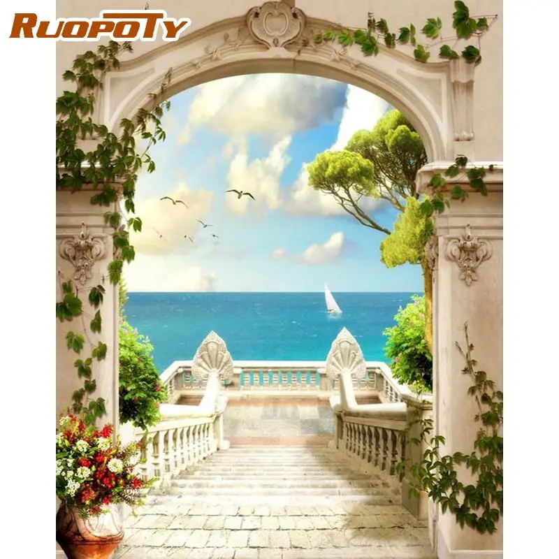 RUOPOTY DIY Painting By Numbers Door Landscape Acrylic Paints Canvas Drawing Handpainted Kits Modern Gift Home Decor 60×75cm
RUOPOTY DIY Painting By Numbers Door Landscape Acrylic Paints Canvas Drawing Handpainted Kits Modern Gift Home Decor 60×75cm