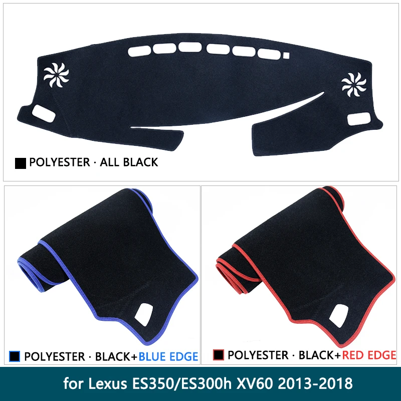 for Lexus ES ES350 ES300h 2013 2014 2015 2016 2017 2018 XV60 Dashboard Mat Cover Pad Inner Sun Shade Dash board Car Accessories |