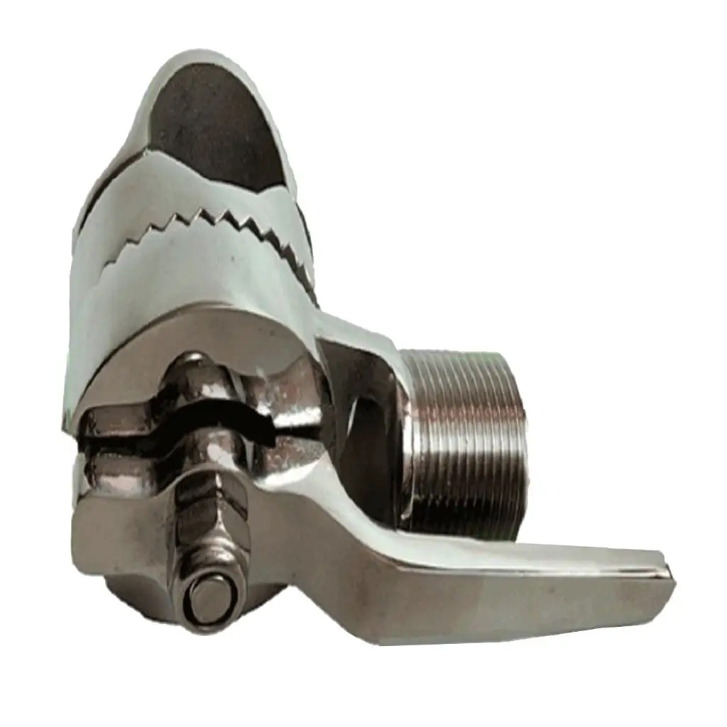 Marine VHF Adjustable Antenna Base Ratchet Mount for 7/8 to 1 inch 22-25mm Rail, 316 Stainless Steel
Marine VHF Adjustable Antenna Base Ratchet Mount for 7/8 to 1 inch 22-25mm Rail, 316 Stainless Steel