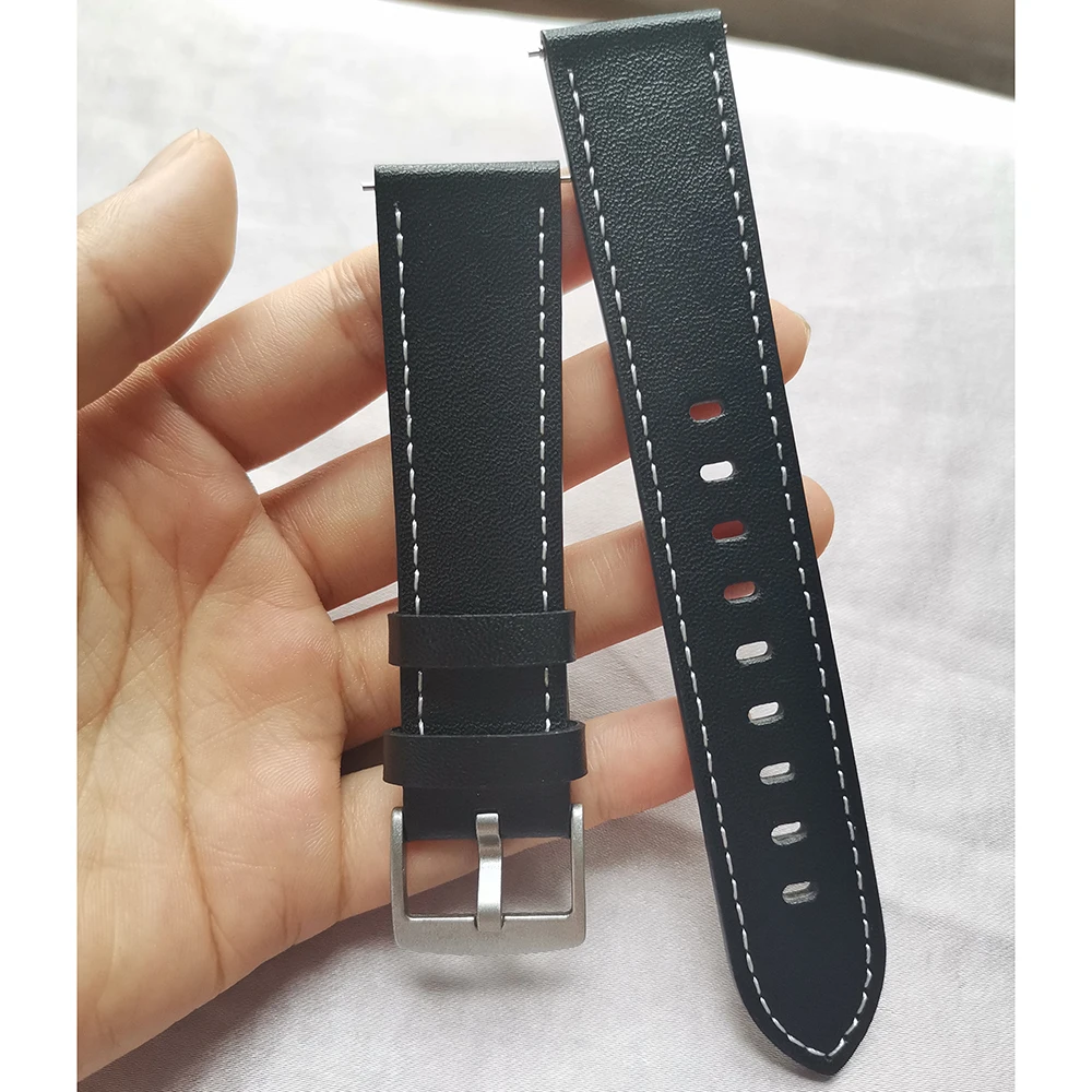 22mm Leather Bracelet For Amazfit GTR 47mm Wrist Strap For Xiaomi Amazfit Pace / Stratos 1 2 3 / GTR2 / GTR 2e Black Watchband
22mm Leather Bracelet For Amazfit GTR 47mm Wrist Strap For Xiaomi Amazfit Pace / Stratos 1 2 3 / GTR2 / GTR 2e Black Watchband