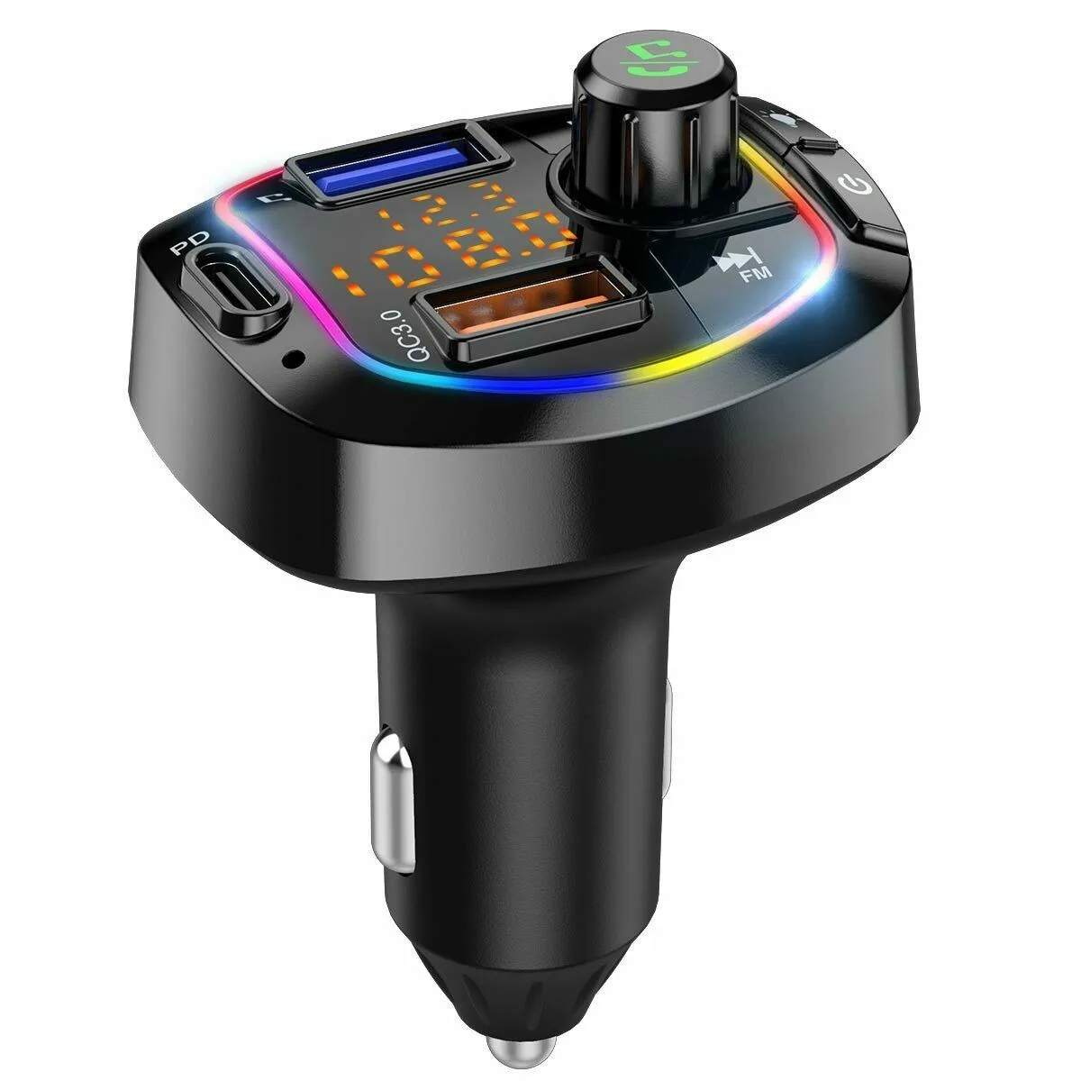 FM Transmitter Bluetooth 5.0 Wireless Car 3 USB Charger Handsfree Kit Mp3 Player Car Accessories Car Outlet Lighter Socket
FM Transmitter Bluetooth 5.0 Wireless Car 3 USB Charger Handsfree Kit Mp3 Player Car Accessories Car Outlet Lighter Socket
