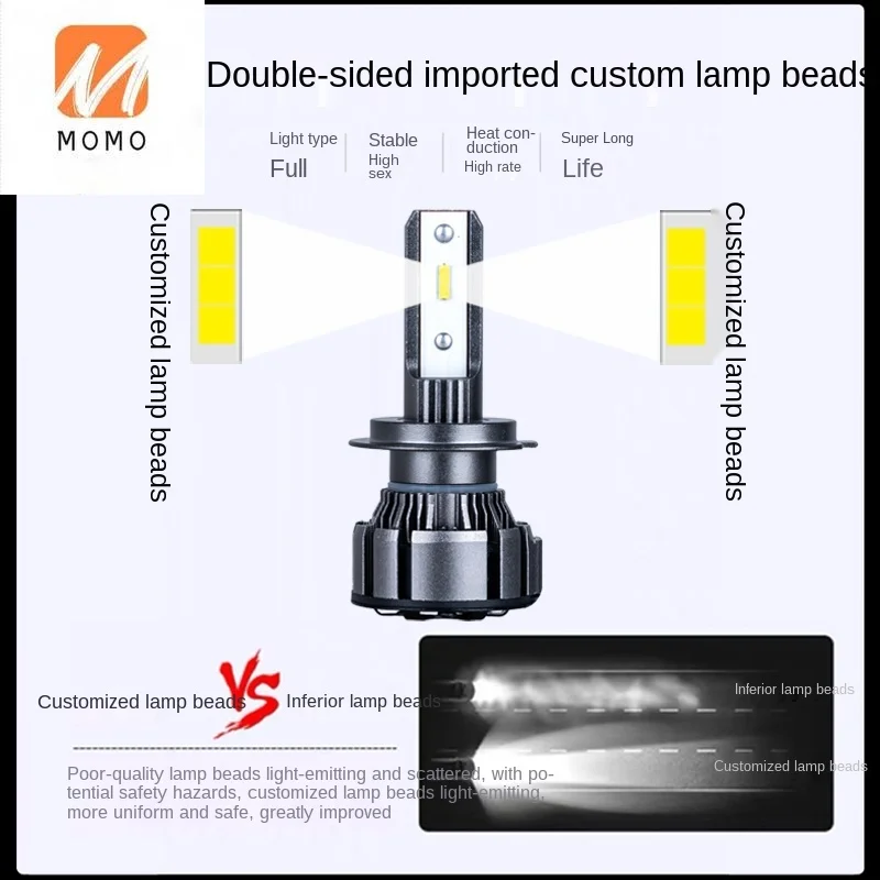 Applicable to Jeep Rav4led Headlight Modification High Beam Low Beam Light Bulb
Applicable to Jeep Rav4led Headlight Modification High Beam Low Beam Light Bulb