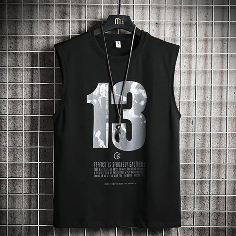 2021 Hip-hop Shoulder Sweat Vest Male Tide Personality Fashion Tide Brand Summer INS Wear Sleeveless T-shirt Loose Trend
2021 Hip-hop Shoulder Sweat Vest Male Tide Personality Fashion Tide Brand Summer INS Wear Sleeveless T-shirt Loose Trend
